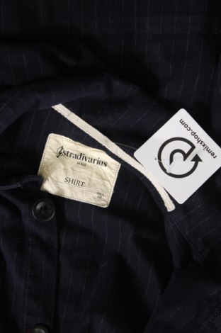 Herrenhemd Stradivarius, Größe S, Farbe Blau, Preis € 7,16
