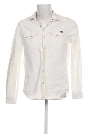Мъжка риза Superdry, Размер L, Цвят Бял, Цена 88,00 лв.