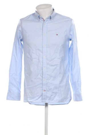 Мъжка риза Tommy Hilfiger, Размер M, Цвят Син, Цена 83,37 лв.
