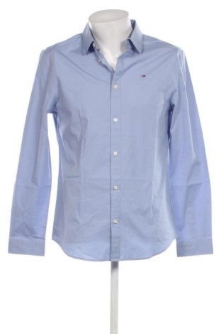 Herrenhemd Tommy Jeans, Größe L, Farbe Blau, Preis 45,64 €