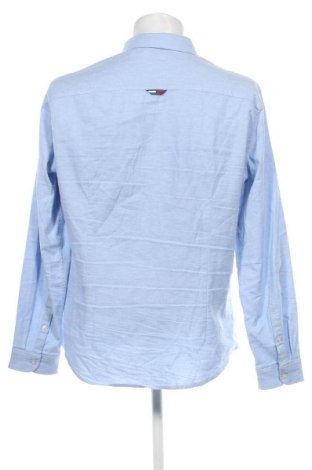 Мъжка риза Tommy Jeans, Размер XL, Цвят Син, Цена 152,95 лв.