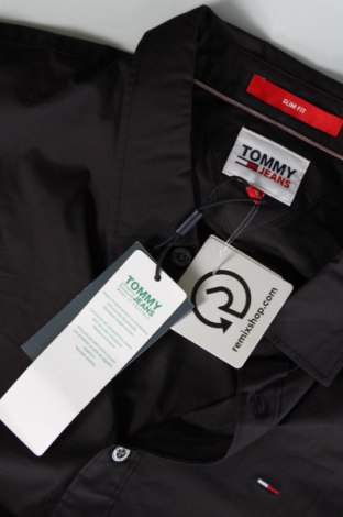Herrenhemd Tommy Jeans, Größe XL, Farbe Schwarz, Preis € 74,69