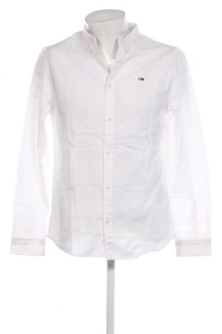 Herrenhemd Tommy Jeans, Größe L, Farbe Weiß, Preis € 82,99