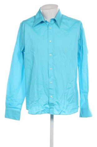 Ανδρικό πουκάμισο United Colors Of Benetton, Μέγεθος XXL, Χρώμα Μπλέ, Τιμή 10,46 €