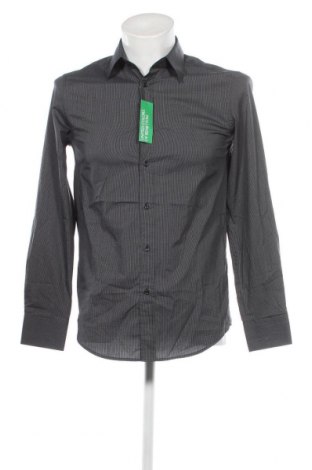 Herrenhemd United Colors Of Benetton, Größe S, Farbe Grau, Preis 19,85 €