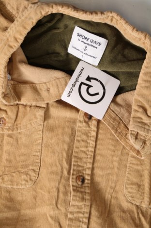 Ανδρικό πουκάμισο Urban Outfitters, Μέγεθος L, Χρώμα  Μπέζ, Τιμή 9,46 €