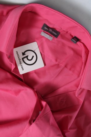 Herrenhemd Van Heusen, Größe S, Farbe Rosa, Preis 8,30 €