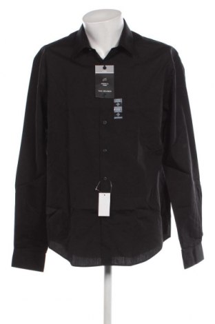 Мъжка риза Van Heusen, Размер XL, Цвят Черен, Цена 27,60 лв.