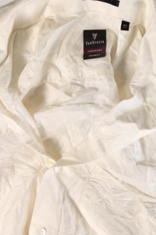 Мъжка риза Van Heusen, Размер XL, Цвят Екрю, Цена 29,01 лв.