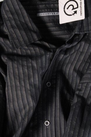 Pánska košeľa  Via Cortesa, Veľkosť XL, Farba Čierna, Cena  5,43 €