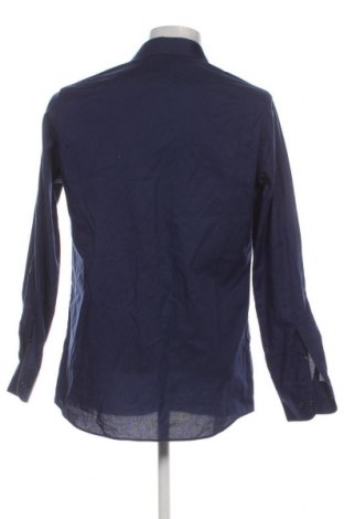 Ανδρικό πουκάμισο Walbusch, Μέγεθος M, Χρώμα Μπλέ, Τιμή 17,01 €