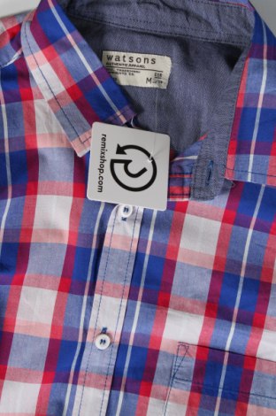 Ανδρικό πουκάμισο Watson's, Μέγεθος M, Χρώμα Πολύχρωμο, Τιμή 6,31 €
