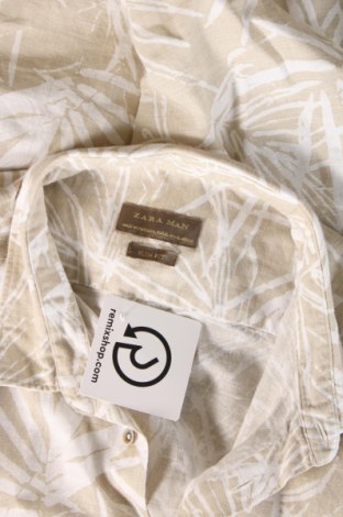 Pánská košile  Zara, Velikost XL, Barva Béžová, Cena  287,00 Kč