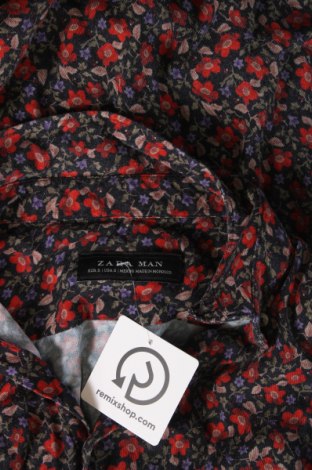 Ανδρικό πουκάμισο Zara Man, Μέγεθος S, Χρώμα Πολύχρωμο, Τιμή 10,76 €
