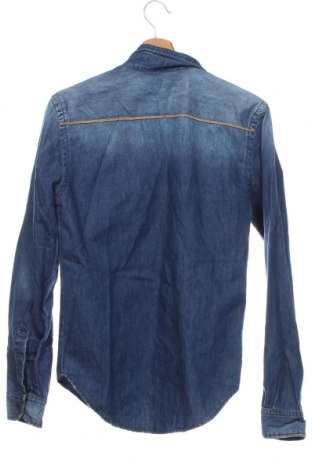 Мъжка риза Zara Man, Размер S, Цвят Син, Цена 18,36 лв.
