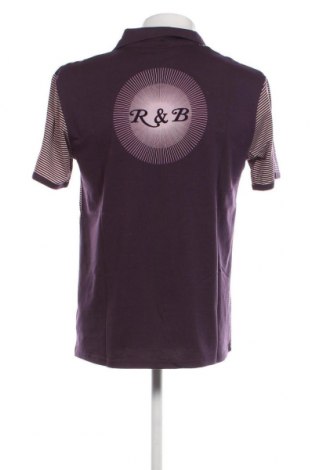Herren T-Shirt, Größe M, Farbe Lila, Preis 11,11 €