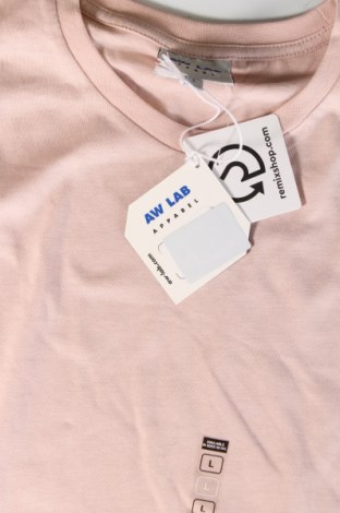 Мъжка тениска AW LAB, Размер L, Цвят Розов, Цена 10,29 лв.