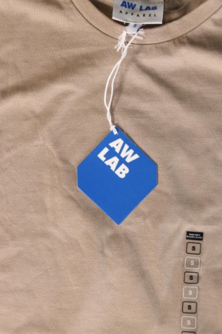 Ανδρικό t-shirt AW LAB, Μέγεθος S, Χρώμα  Μπέζ, Τιμή 8,66 €