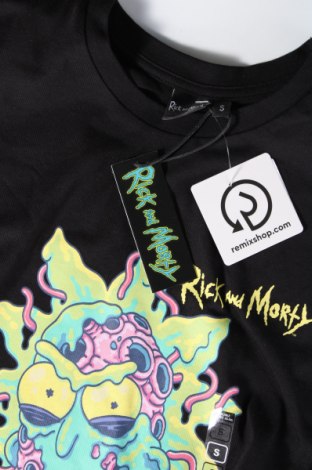Ανδρικό t-shirt Rick and Morty, Μέγεθος S, Χρώμα Μαύρο, Τιμή 10,82 €