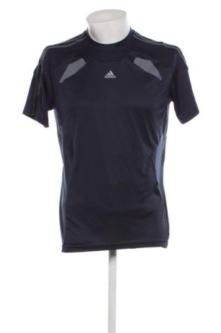 Herren T-Shirt Adidas, Größe S, Farbe Blau, Preis € 14,00
