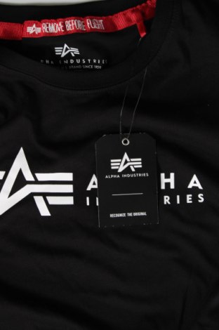 Ανδρικό t-shirt Alpha Industries, Μέγεθος XL, Χρώμα Μαύρο, Τιμή 25,98 €