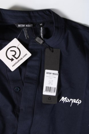 Мъжка тениска Antony Morato, Размер M, Цвят Син, Цена 56,00 лв.