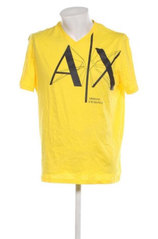 Herren T-Shirt Armani Exchange, Größe L, Farbe Gelb, Preis € 46,65