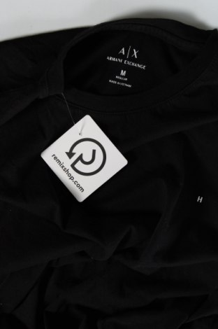 Ανδρικό t-shirt Armani Exchange, Μέγεθος M, Χρώμα Μαύρο, Τιμή 37,11 €