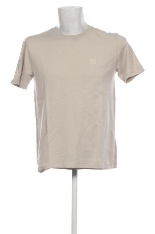 Мъжка тениска Hugo Boss, Размер L, Цвят Бежов, Цена 68,40 лв.