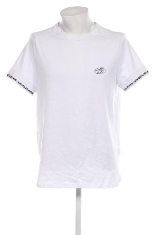 Мъжка тениска Bershka, Размер XL, Цвят Бял, Цена 7,80 лв.