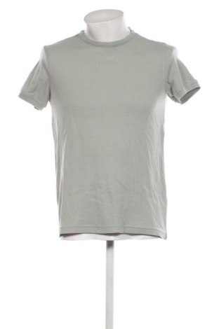 Ανδρικό t-shirt Bershka, Μέγεθος S, Χρώμα Πράσινο, Τιμή 7,00 €