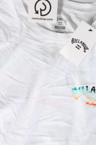Męski T-shirt Billabong, Rozmiar L, Kolor Biały, Cena 82,63 zł