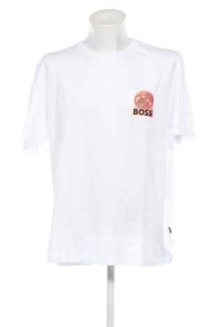 Мъжка тениска Boss Orange, Размер XXL, Цвят Бял, Цена 114,00 лв.
