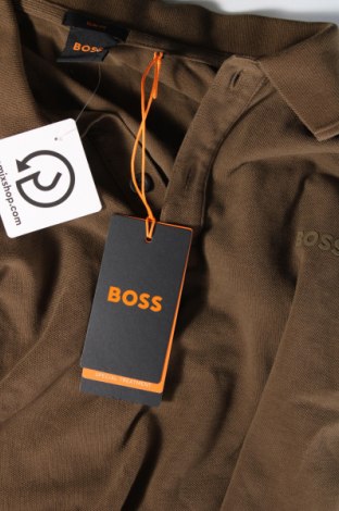 Męski T-shirt Boss Orange, Rozmiar M, Kolor Zielony, Cena 303,86 zł