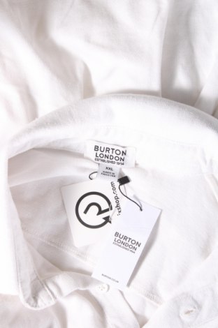 Męski T-shirt Burton of London, Rozmiar XXL, Kolor Biały, Cena 82,63 zł