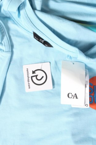 Herren T-Shirt C&A, Größe XXL, Farbe Blau, Preis 9,05 €