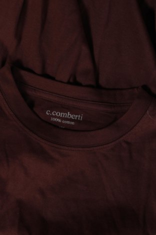 Мъжка тениска C.Comberti, Размер XXL, Цвят Кафяв, Цена 13,00 лв.