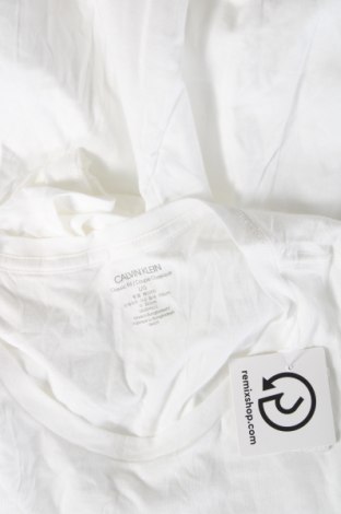 Męski T-shirt Calvin Klein, Rozmiar L, Kolor Biały, Cena 172,72 zł