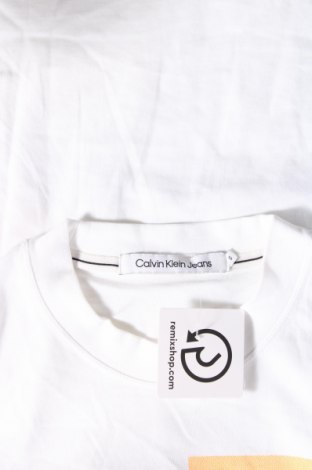 Herren T-Shirt Calvin Klein Jeans, Größe S, Farbe Weiß, Preis € 39,69
