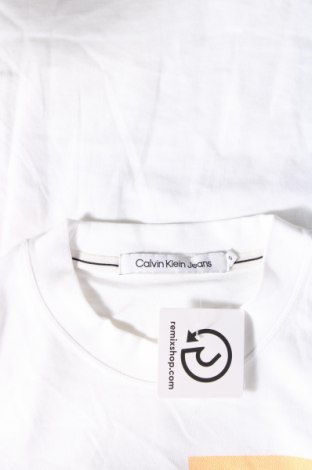 Męski T-shirt Calvin Klein Jeans, Rozmiar S, Kolor Biały, Cena 205,24 zł