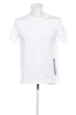 Ανδρικό t-shirt Calvin Klein Jeans, Μέγεθος M, Χρώμα Λευκό, Τιμή 39,69 €