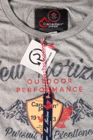 Ανδρικό t-shirt Canadian Peak, Μέγεθος XXL, Χρώμα Γκρί, Τιμή 28,87 €
