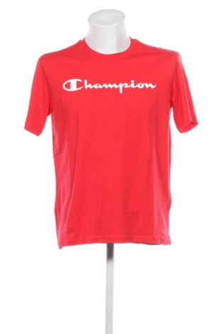 Ανδρικό t-shirt Champion, Μέγεθος M, Χρώμα Κόκκινο, Τιμή 15,98 €