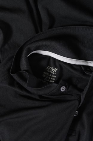 Мъжка тениска Crivit, Размер XL, Цвят Черен, Цена 13,00 лв.