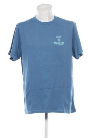 Мъжка тениска Deus Ex Machina, Размер XL, Цвят Син, Цена 56,00 лв.