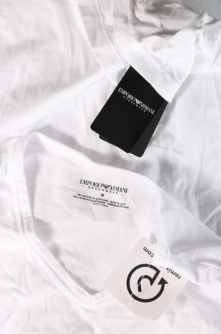 Tricou de bărbați Emporio Armani Underwear, Mărime M, Culoare Alb, Preț 304,82 Lei