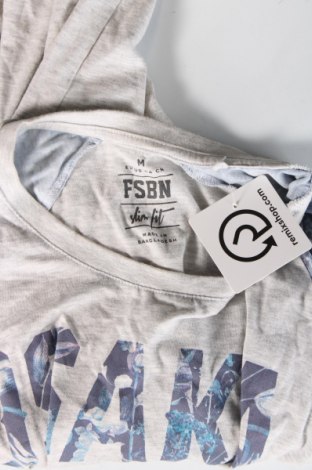 Herren T-Shirt FSBN, Größe M, Farbe Grau, Preis 6,67 €