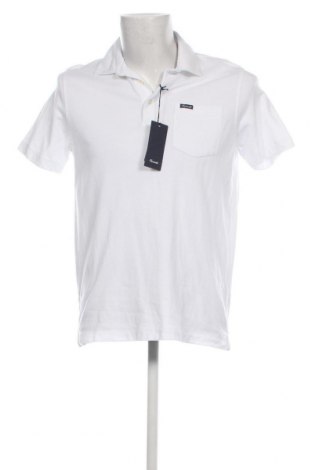 Tricou de bărbați Faconnable, Mărime M, Culoare Alb, Preț 225,00 Lei