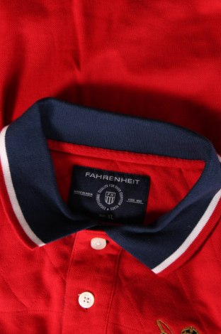 Pánske tričko  Fahrenheit, Veľkosť XL, Farba Červená, Cena  10,74 €