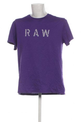 Ανδρικό t-shirt G-Star Raw, Μέγεθος L, Χρώμα Βιολετί, Τιμή 16,70 €
